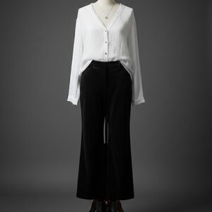 Style & Co. Black Wide-Leg Jeans
